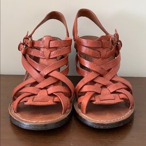 Lucky brand chunky heel sandal